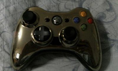 Лот: 6845178. Фото: 1. Геймпад Xbox 360 (x360) Chrome... Рули, джойстики