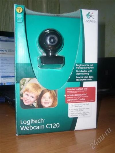 Лот: 1561869. Фото: 1. Вебкамера Logitech C120. Веб-камеры