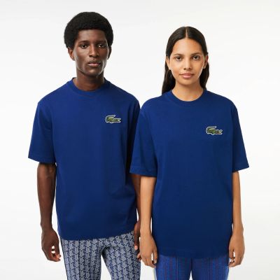 Лот: 22702666. Фото: 1. Футболка Lacoste Unisex из органического... Футболки, поло