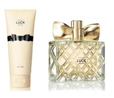 Лот: 6453570. Фото: 1. Парфюмерный набор Avon Luck для... Женская парфюмерия