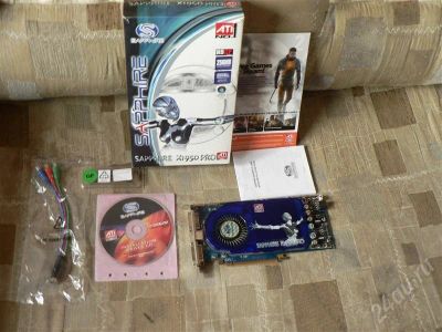 Лот: 353679. Фото: 1. Видеокарта PCI-E Sapphire X1950... Видеокарты