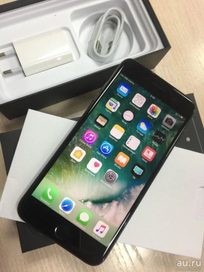 Лот: 9687900. Фото: 1. iPhone 7 Plus Jet Black 256GB. Смартфоны