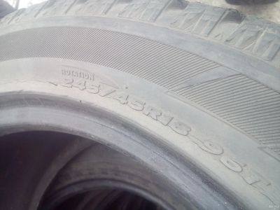 Лот: 14994115. Фото: 1. 1 шт. 245-45-18 Hankook Winter... Шины