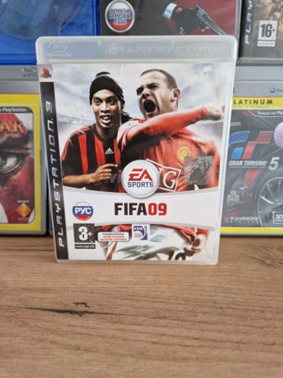 Лот: 25798481. Фото: 1. Игра FIFA 09 (PlayStation 3, Русская... Игровые приставки, консоли