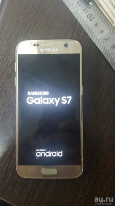 Лот: 8591432. Фото: 1. Samsung Galaxy S7 32 Гб золотистый. Смартфоны