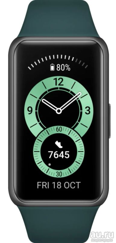 Лот: 18396221. Фото: 1. Умный браслет HUAWEI Band 6, насыщенный... Смарт-часы, фитнес-браслеты, аксессуары