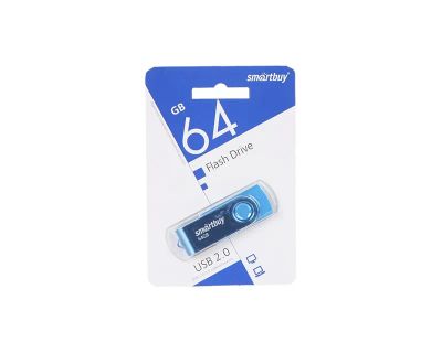 Лот: 19642982. Фото: 1. Flash USB 2.0 64Gb Smartbuy Twist... USB-флеш карты