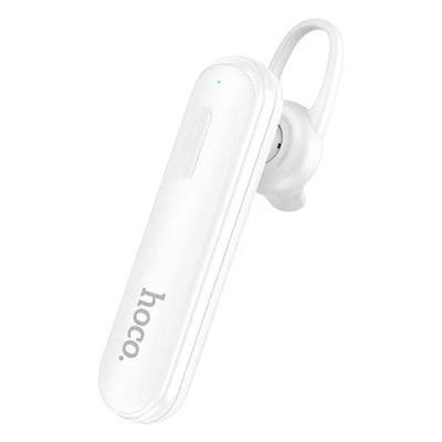 Лот: 24506911. Фото: 1. Bluetooth-гарнитура Hoco E36 White... Наушники, гарнитуры