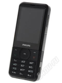 Лот: 1051645. Фото: 1. Philips Xenium X710 Black, 2 симки... Кнопочные мобильные телефоны