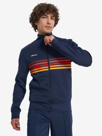 Лот: 25652200. Фото: 1. Толстовка мужская Ellesse, Синий. Легкие куртки, толстовки