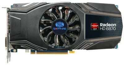 Лот: 5312774. Фото: 1. 1Gb Sapphire HD 6870 256bit. Видеокарты