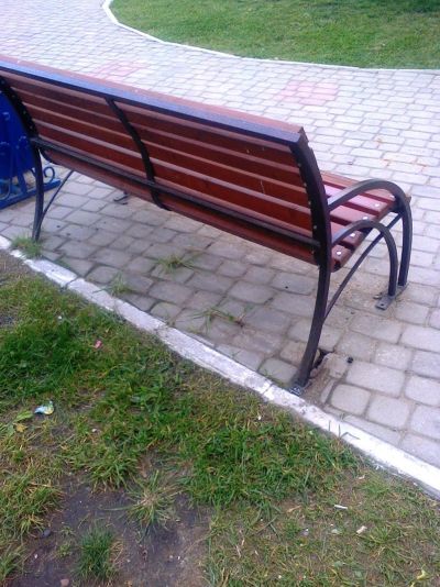 Лот: 17257823. Фото: 1. Лавочка городская. Другое (мебель)