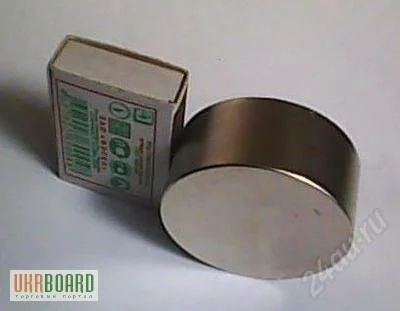 Лот: 2928540. Фото: 1. Настоящий неодимовый магнит. Магниты