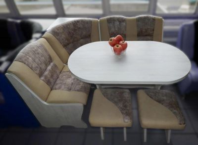 Лот: 10468436. Фото: 1. «Рейчел» мягкий кухонный уголок... Кухонные уголки
