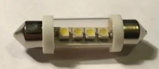 Лот: 18478618. Фото: 1. Светодиод 24V T11x36 S8.5 White... Детали тюнинга