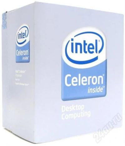 Лот: 454110. Фото: 1. Intel Celeron D 440 / 2.0GHz Celeron... Процессоры