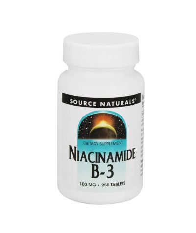 Лот: 14338178. Фото: 1. Source Naturals, Никотинамид... Спортивное питание, витамины