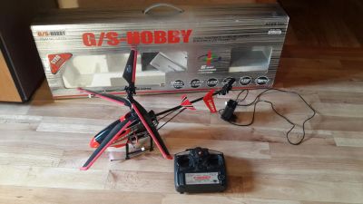 Лот: 9937604. Фото: 1. Большой вертолет на пульте управления... Авиамоделизм