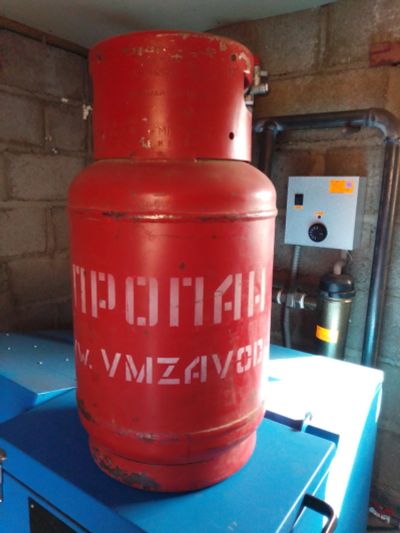 Лот: 15808702. Фото: 1. Баллон 27л полный. Баллоны, газ в баллонах