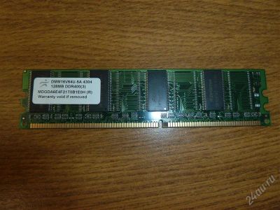 Лот: 2679544. Фото: 1. Память DIMM DDR 128MB DDR400. Оперативная память