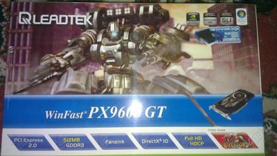 Лот: 2581474. Фото: 1. GeForce PX9600 GT. Видеокарты