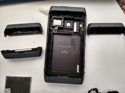 Лот: 11124866. Фото: 1. Корпус на Nokia N8 Черный. Корпуса, клавиатуры, кнопки