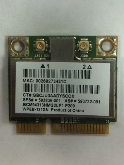 Лот: 14728721. Фото: 1. Модуль Wi-Fi / Anatel / bcm94313hmg2lp1... Другое (комплектующие)