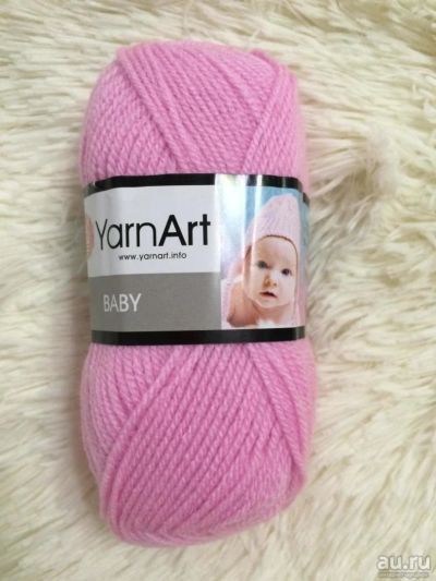Лот: 9825796. Фото: 1. Пряжа Yarnart Baby , Акрил-100... Ткани, нитки, пряжа