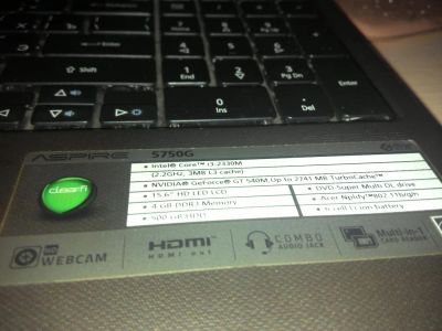 Лот: 5047557. Фото: 1. ноутбук acer 5750G обмен разумный... Ноутбуки