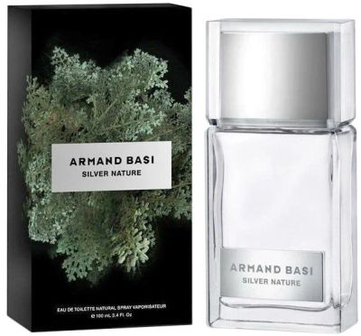 Лот: 4285424. Фото: 1. Silver Nature от Armand Basi 100мл... Мужская парфюмерия
