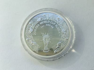Лот: 16242489. Фото: 1. Австралия 1 доллар 2018 Чемпионат... Сувенирные банкноты, монеты