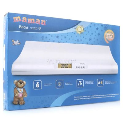 Лот: 10970492. Фото: 1. Детские электронные весы Maman... Другое (кормление и уход, гигиена)