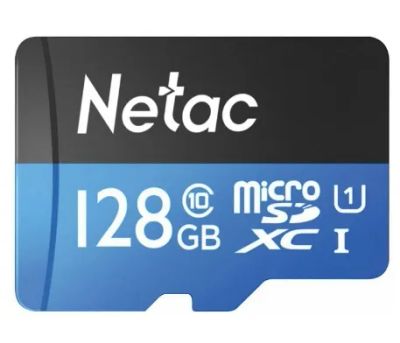 Лот: 24948802. Фото: 1. Карта памяти MicroSDXC 128Gb Netac... Карты памяти