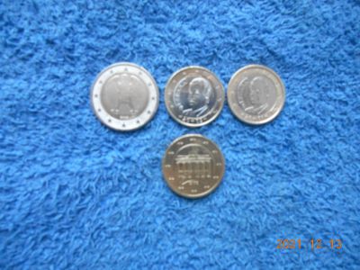Лот: 18383938. Фото: 1. 4 евро 50 центов лотом - 300 руб... Европа