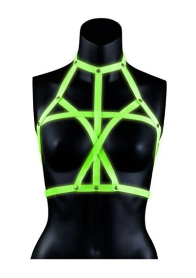 Лот: 22056319. Фото: 1. Портупея Bra Harness - Glow in... Игрушки