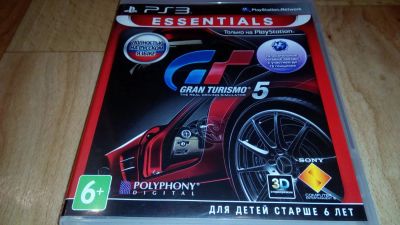 Лот: 10461866. Фото: 1. Gran Turismo 5 \ Лицензионный... Игры для консолей