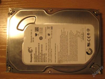 Лот: 2383469. Фото: 1. Винчестер Seagate Barracuda 160GB. Жёсткие диски (HDD)
