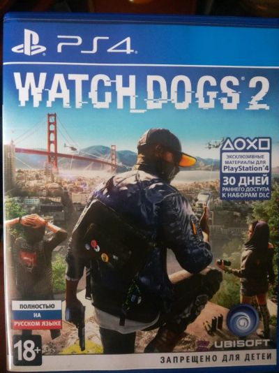 Лот: 9521861. Фото: 1. Watch Dogs 2 (ps4) продам или... Игры для консолей