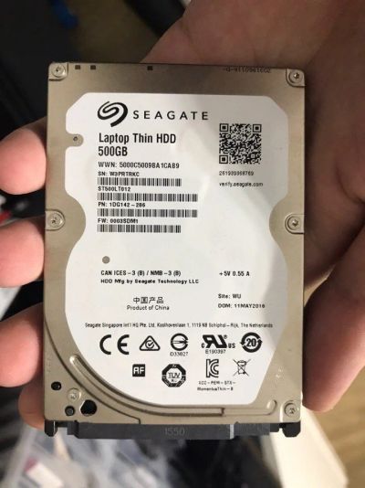 Лот: 10131437. Фото: 1. HDD 2.5" 500Gb Seagate ST500LT012. Жёсткие диски