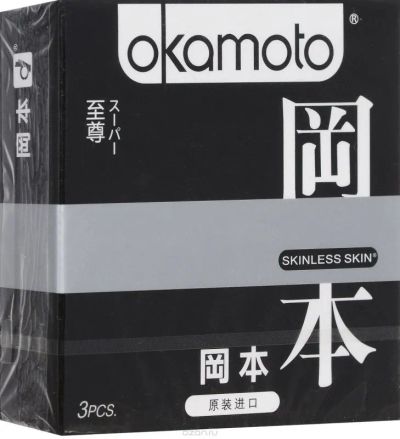 Лот: 22063684. Фото: 1. Презервативы Okamoto Skinless... Презервативы