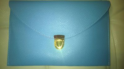 Лот: 3947599. Фото: 1. Клатч. Новый!. цвет Голубой С... Сумки