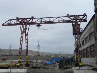 Лот: 3915791. Фото: 1. козловой кран б/у. Промышленное