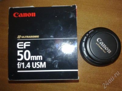 Лот: 381434. Фото: 1. CANON EF 50mm F/1,4 USM. Светофильтры