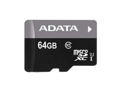 Лот: 4553646. Фото: 1. Карта памяти MicroSDXC 64Gb A-data... Карты памяти