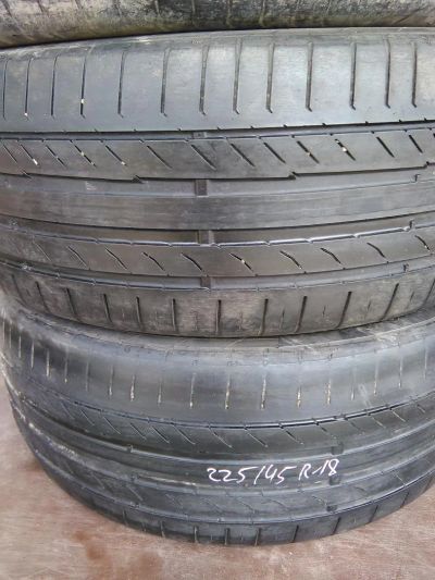 Лот: 11579237. Фото: 1. 225/45 R18 Continental одно. Шины