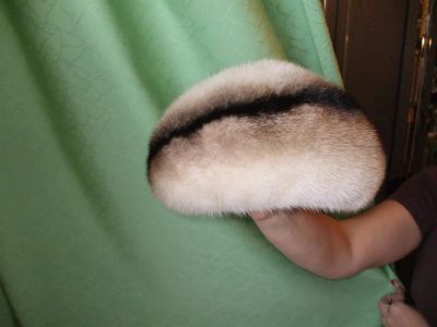 Лот: 3532124. Фото: 1. Шапка берет из норки. Головные уборы