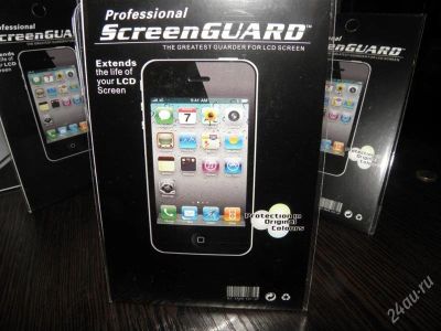 Лот: 2436481. Фото: 1. Защитная пленка Screen Guard iPhone... Защитные стёкла, защитные плёнки
