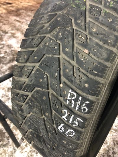 Лот: 24877705. Фото: 1. (1шт) 215/60R16 Hankook Winter... Шины