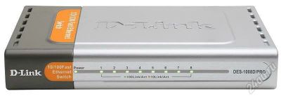 Лот: 1019400. Фото: 1. Switch D-link des-1008d. Другое (сетевые устройства)