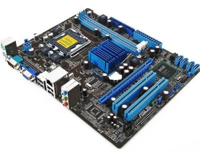 Лот: 16865880. Фото: 1. Материнская плата ASUS P5G41T-M... Материнские платы